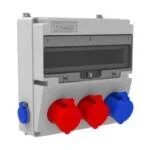 Bemis 5/32A. 380V. 2 Ad. Ön-3/32A. 220V. 1 Ad. Ön-1/16A. 220V. 2 Ad. Yan IP44 BH4-2234-1232