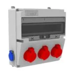 Bemis Ön 3 Ad. 3/25A. 380V. Yan 2 Ad. 1/16A. 220V. IP44 BH4-2305-2020