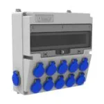 Bemis 1/16A. 220V. 10 Ad. Ön-1/16A. 220V. 2 Ad. Yan IP44 BH4-2602-6020