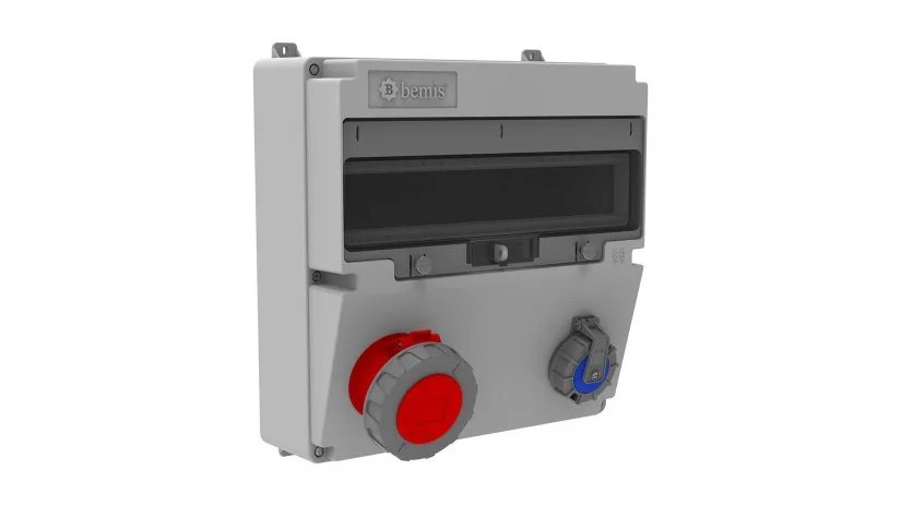 BH4-6130-1020-bemis Bemis 5/32A. 380V. 1 Ad. Ön-1/16A. 220V. 1 Ad. Ön IP66 BH4-6130-1020