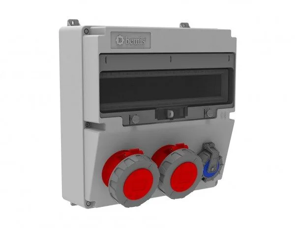 Bemis 4/32A. 380V. 1 Ad. Ön-5/32A. 380V. 1 Ad. Ön-1/16A. 220V. 1 Ad. Ön IP66 BH4-6130-1241