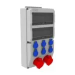 Bemis 4/32A. 380V. 2 Ad. - 1/16A. 220V. 6 Ad. P.p. Ön IP44 BH8-2228-6020