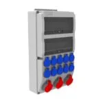 Bemis 3/25A. 380V. 3 Ad. - 1/16A. 220V. 10 Ad. P.p. Ön IP44 BH8-2305-5025