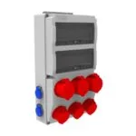 Bemis 5/16A. 380V. 3 Ad. - 5/32A. 380V. 3 Ad. - 1/16A. 220V. 4 Ad. P.p. Yan IP44 BH8-2334-3184