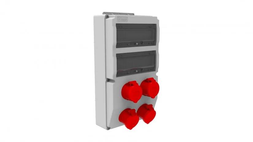 BH8-2434-0000-bemis Bemis 5/32A. 380V. 4 Ad. Ön IP44 BH8-2434-0000