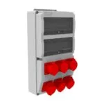 Bemis 4/16A. 380V. 6 Ad. Ön IP44 BH8-2612-0000