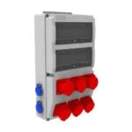 Bemis 5/16A. 380V. 6 Ad. - 1/16A. 220V. 4 Ad. P.p. Yan IP44 BH8-2618-4020