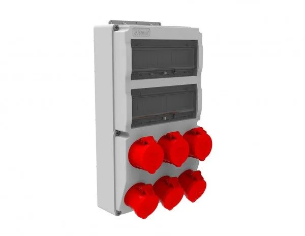 Bemis 5/32A. 380V. 6AD. Ön IP44 BH8-2634-0000