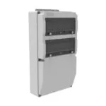 Bemis 2 Ad. V Otomat Raylı Boş Kombinasyon IP66 BH8-6000-0000