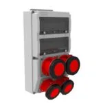 Bemis 5/125A. 380V. 2 Ad. - 5/63A. 380V. 2 Ad. IP66 BH8-6260-2450