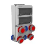 Bemis 5/32A. 380V. 4 Ad. - 1/16A. 220V. 2 Ad. Ön - 1/16A. 220V. 2 Ad. Yan IP66 BH8-6430-4020