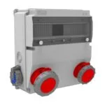 Bemis 5/32A. 380V. 1 Ad. Ön-5/16A. 380V. 1 Ad. Ön-1/16A. 220V. 2 Ad. Yan IP66 BH9-6130-1142