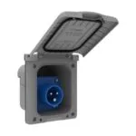 Bemis 3/16A. 220V. Kapaklı Fiş