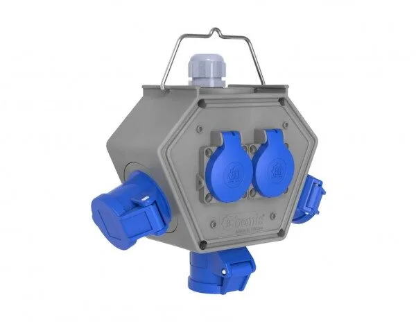 Bemis CEE Norm 3/16A. 3 Ad. + 1/16A. 2 Ad. + 3 Hava Çıkışlı Box IP44