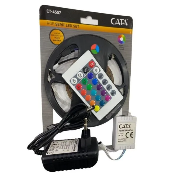 Cata CT-4557 Rgb Şerit LED Set (54 Cip 2835)