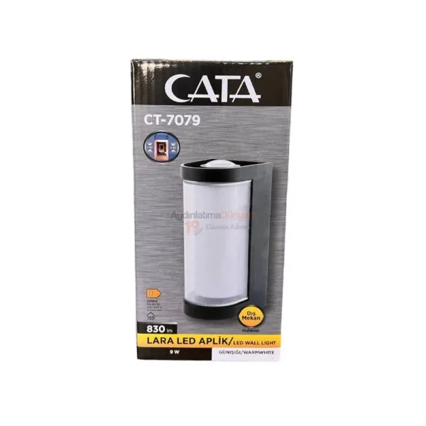 Cata CT-7079 9W Lara Dış Mekan LED Aplik
