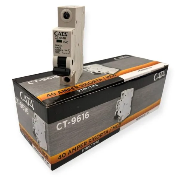 Cata CT-9616 40 Amper Sigorta (b Tipi / Monofaze / 4.5 Ka)