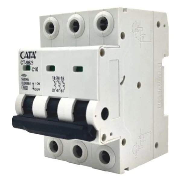 Cata CT-9628 10 Amper Sigorta (c Tipi / Trifaze / 4.5 Ka)