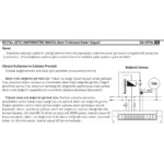 Tense DA-VIP04 Dijital Setli X5 Ampermetre, 96X96MM - Görsel 2