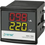 Tense DAV-72D Dijital Voltmetre(150-260V) veamp; Ampermetre(1-100A) (72x72mm)