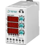 Tense DGK-04 Trifaze Dijital Aşırı -Düşük Gerilim Kontrol Rölesi Klasik DIN Kutu