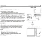Tense DJ-A36 Dijital X5 Ampermetre, 36X72MM - Görsel 2