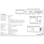 Tense DJ-A36 Dijital X5 Ampermetre, 36X72MM - Görsel 3