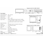 Tense DJ-A36D Dijital Direkt Ampermetre(1-100A), 36X72MM - Görsel 3