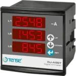 Tense DJ-A96T Dijital 3 Faz X5 Ampermetre, 96X96MM