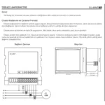 Tense DJ-A96T Dijital 3 Faz X5 Ampermetre, 96X96MM - Görsel 2