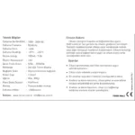 Tense DJ-A96T Dijital 3 Faz X5 Ampermetre, 96X96MM - Görsel 3