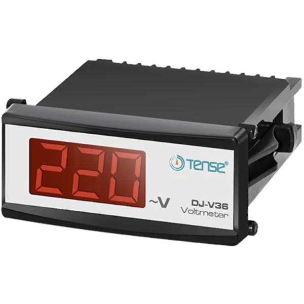 Tense DJ-V36 Dijital Voltmetre 1V - 500V AC (50/60 Hz) 36X72MM