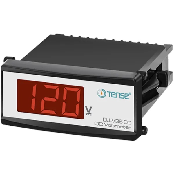 Tense DJ-V36DC Dijital DC Voltmetre 1V - 300V Dc, 3 Hane 14 MM Display (36x72mm)