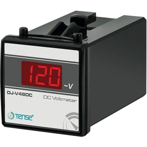 Tense DJ-V48DC Dijital DC Voltmetre 1V - 300V Dc, 3 Hane 9 MM Display (48x 48MM)