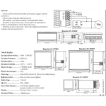 Tense DJ-V72DC Dijital DC Voltmetre 1V - 300V Dc, 3 Hane 14 MM Display (72x72mm) - Görsel 3