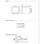 Tense DS-48 48x48 ebatlarında, Çift SET’li, çift çıkışlı, CP1, CP2, RESET girişli, kuru kontak, proximity ve encoder girişli ( NPN/PNP/Totem Pole ), Çift göstergeli, 4 hane, çarpan değeri girilebilen, rezervli, SSR çıkışlı, ileri-geri sayıcı - Görsel 4