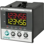 Tense DS-72A 72x72 ebatlarında, Çift SET’li, çift çıkışlı, CP1, CP2, RESET girişli, kuru kontak, proximity ve encoder gi