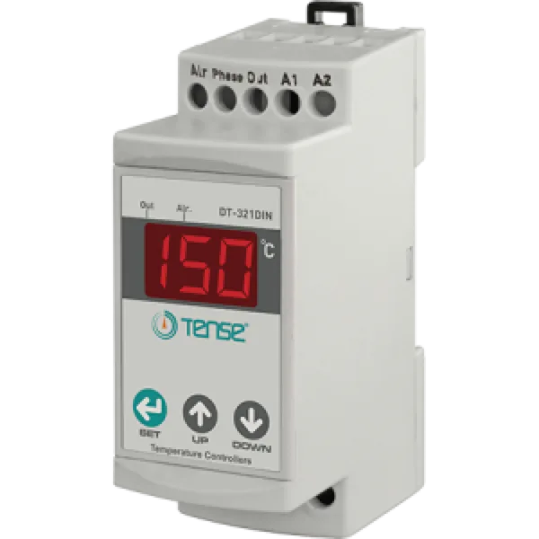 Tense DT-321DIN Sıcaklık Kontrol Cihazı (-30 ile+150 °C) (NTC Ölçüm Probu Fiyata Dahildir.)