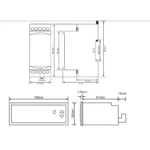 Tense DT-321DIN Sıcaklık Kontrol Cihazı (-30 ile+150 °C) (NTC Ölçüm Probu Fiyata Dahildir.) - Görsel 4
