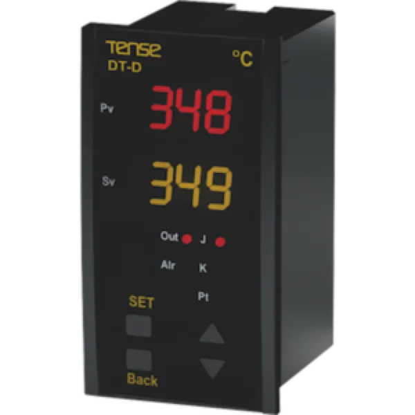 Tense DT-D Opsiyonel Sıcaklık Kontrol Cihazı,J,K,R,S,PT100,PID,ON-OFF,Alarm ve Kontak Çıkış,96x48mm