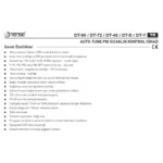 Tense DT-D Opsiyonel Sıcaklık Kontrol Cihazı,J,K,R,S,PT100,PID,ON-OFF,Alarm ve Kontak Çıkış,96x48mm - Görsel 2