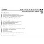 Tense DT-Y Opsiyonel Sıcaklık Kontrol Cihazı,J,K,R,S,PT100,PID,ON-OFF,Alarm ve Kontak Çıkış,48x96mm - Görsel 2