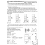 Tense DV-DIN Dijital Voltmetre 1V - 500V AC (50/60 Hz) DIN Tipi - Görsel 2