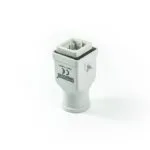 EMAS 4 Kutup Plastik Gri Uzatma Fiş