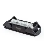 EMAS 24KUTUP Pls. Siyah Makina Priz. Alt Girş Çift Mand