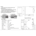 Tense ER-12D Zaman Rölesi 12DK,KLASIK DIN Kutu - Görsel 3