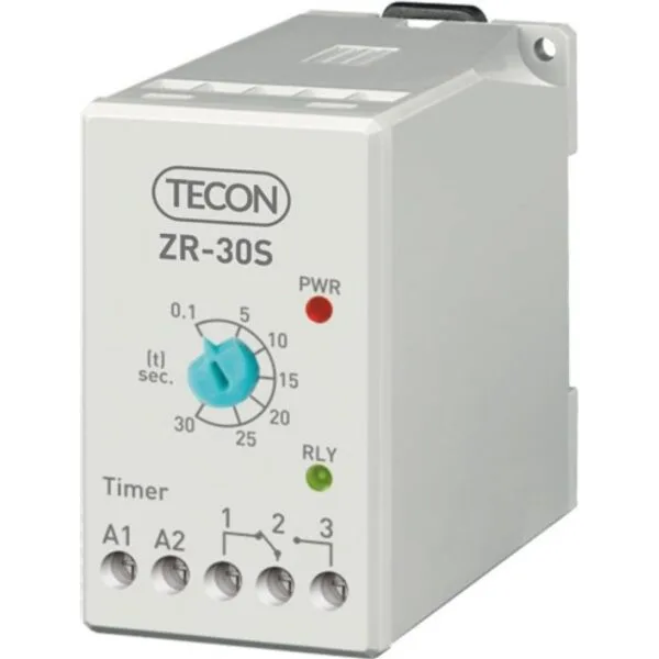 Tense ER-30 Zaman Rölesi 30SN,KLASIK DIN Kutu