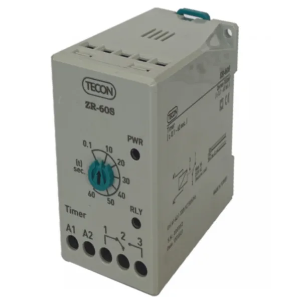 Tense ER-60 Zaman Rölesi 60SN,KLASIK DIN Kutu