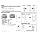 Tense ERP-03Y Zaman Rölesi 3SN,PANO Tipi 48X48MM - Görsel 3