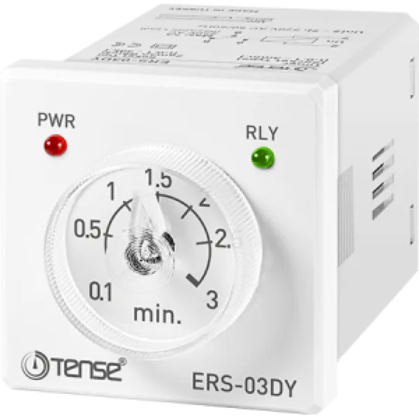 Tense ERS-03DY 8 Pin Soketli Zaman Rölesi 3DK,PANO Tipi 48X48MM